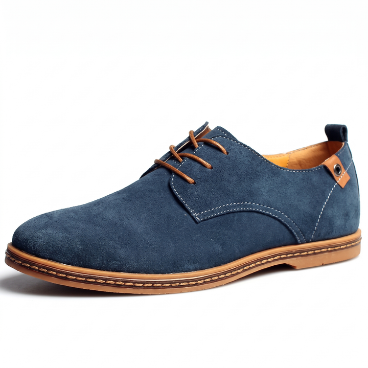 Men's Classic Derby Lace-Up Suede Shoes Smart Casual 9