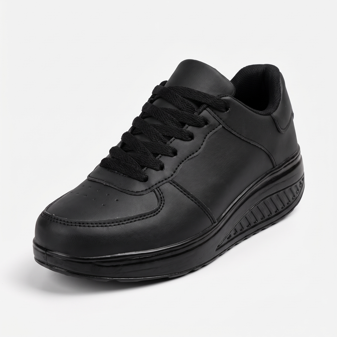 Women's Trainers Lace-Up Lightweight Orthopaedic Walking Shoes 6