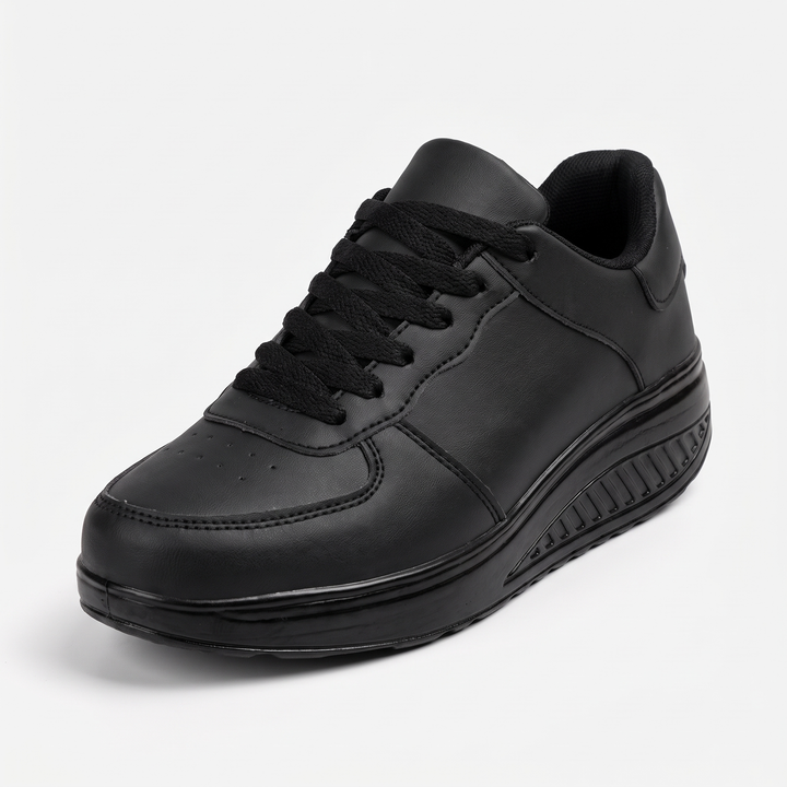 Women's Trainers Lace-Up Lightweight Orthopaedic Walking Shoes 6