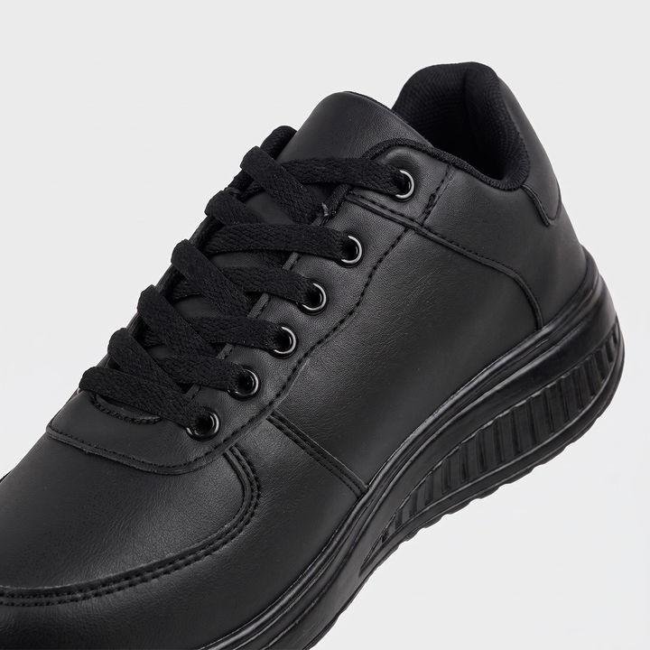 Women's Trainers Lace-Up Lightweight Orthopaedic Walking Shoes 8