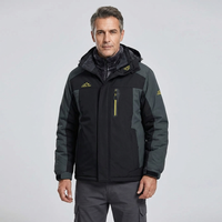 Men's Insulated Puffer Jacket Waterproof Outdoor