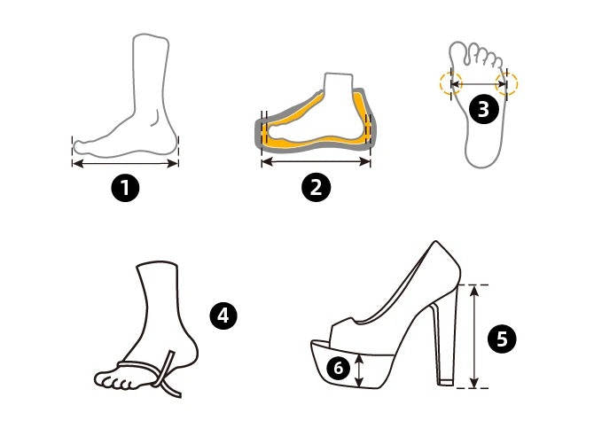 Colette | Two-Tone Cap Toe Slingback Orthopedic Flats with Block Heel