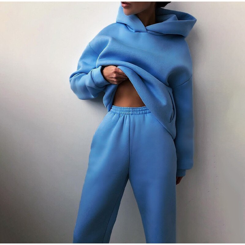 Marnie | Women's Tracksuit – Oversized Sweatshirt & Joggers Two-Piece Set