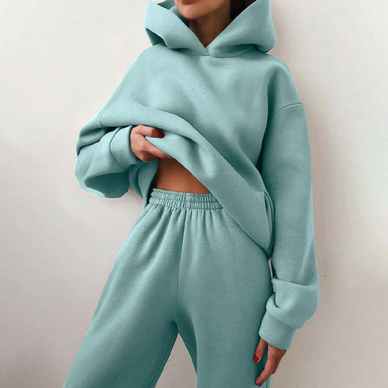 Marnie | Women's Tracksuit – Oversized Sweatshirt & Joggers Two-Piece Set