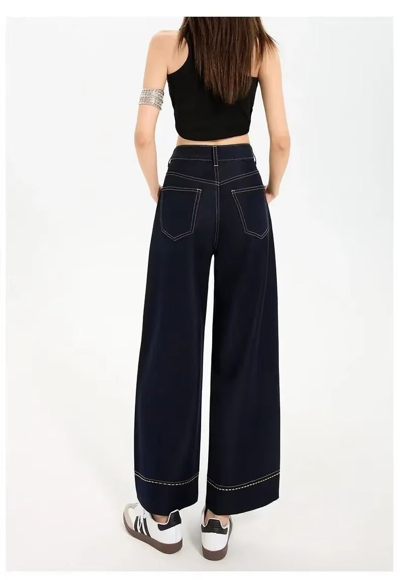Marigold | Women's Jeans High Waist Wide Leg Denim