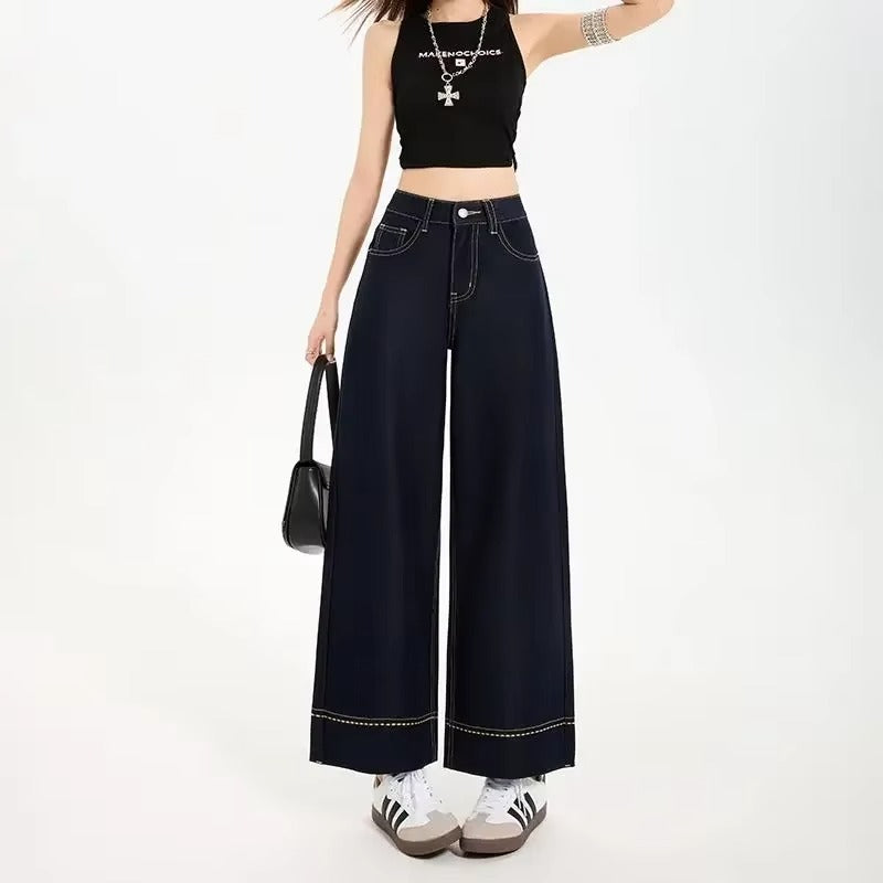Marigold | Women's Jeans High Waist Wide Leg Denim