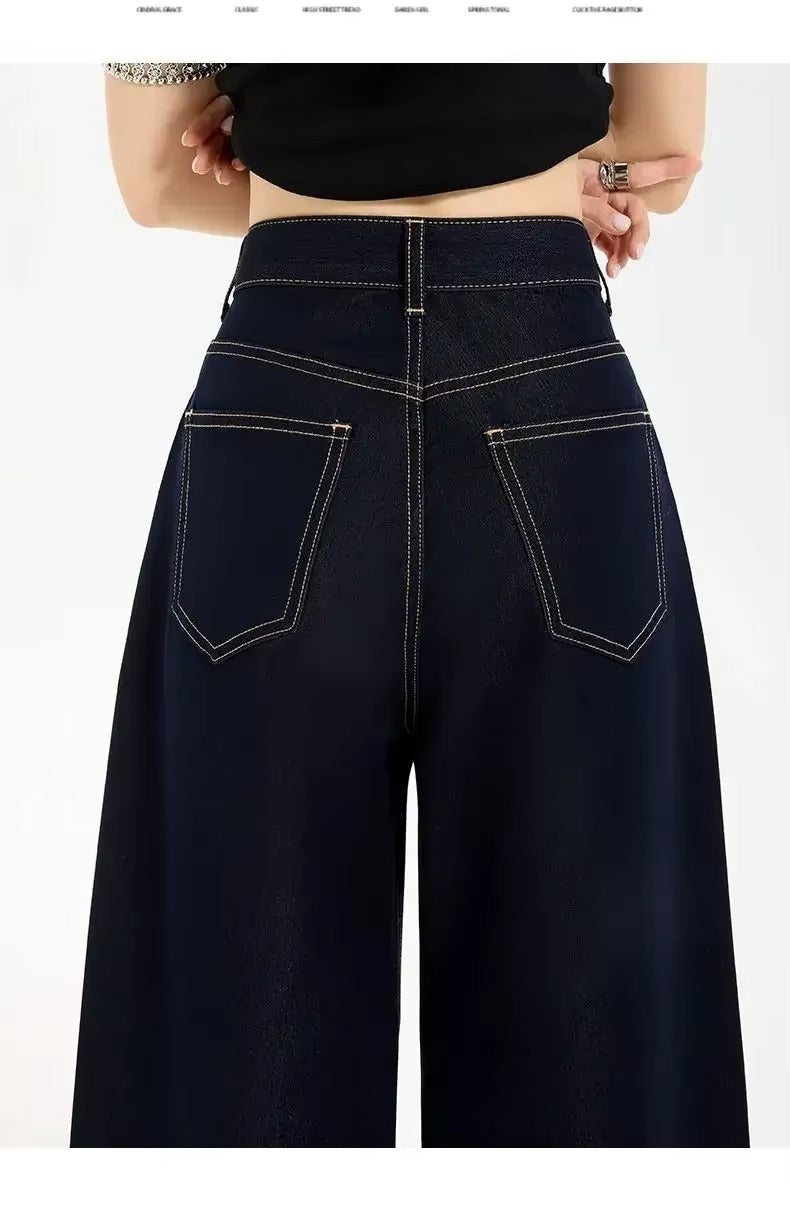 Marigold | Women's Jeans High Waist Wide Leg Denim
