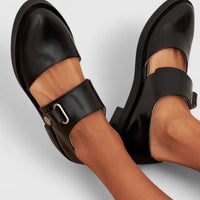 Harlow | Wide Strap Chunky Mary Jane Flats