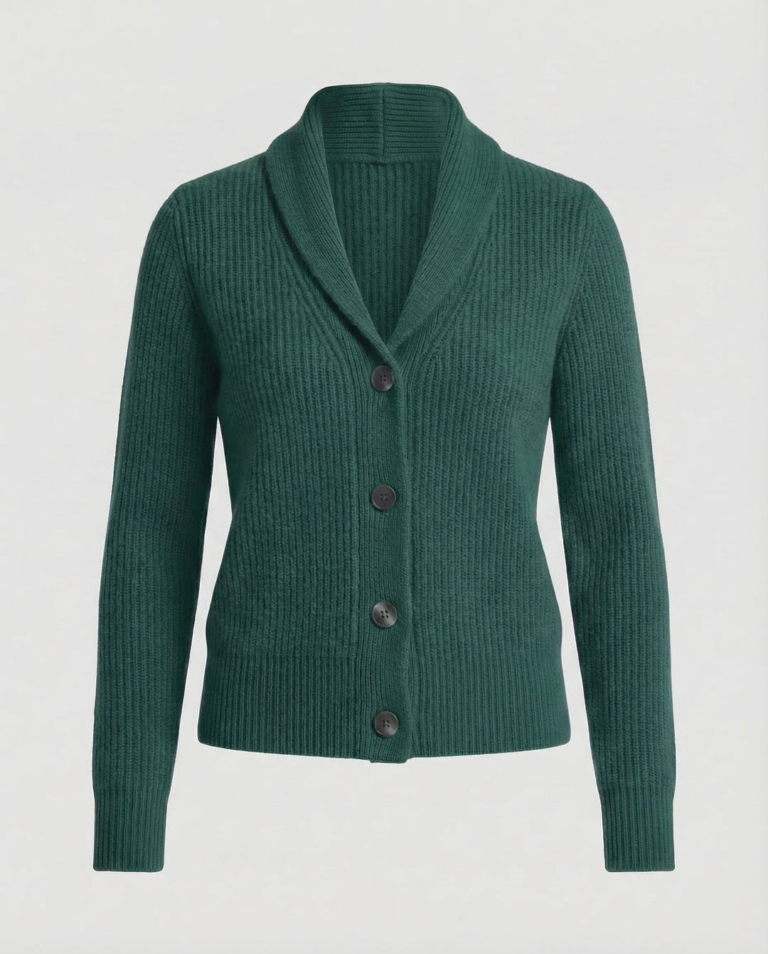 Beatrix | Women's Knit Cardigan – Lapel Collar Button Front Design