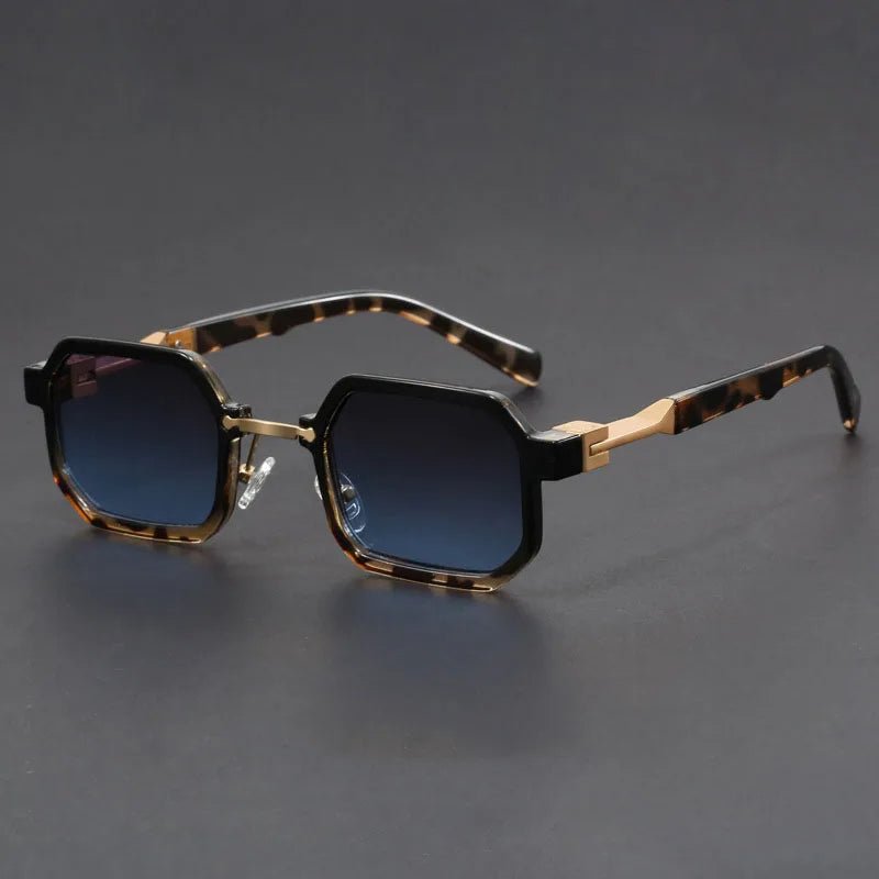 Beckett | Women's Geometric Sunglasses with Tortoiseshell Frame Detail