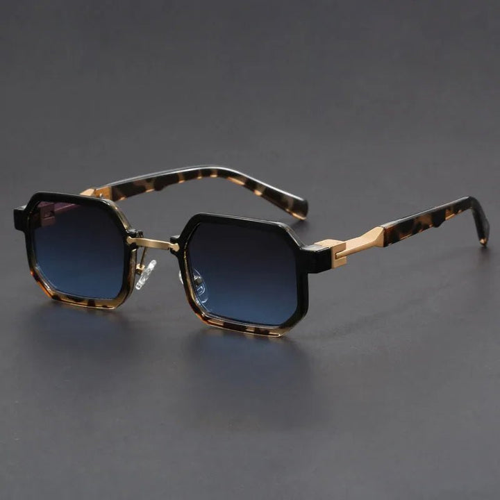 Beckett | Women's Geometric Sunglasses with Tortoiseshell Frame Detail