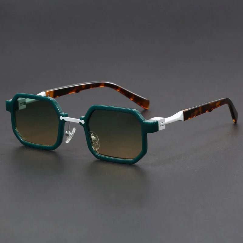 Beckett | Women's Geometric Sunglasses with Tortoiseshell Frame Detail