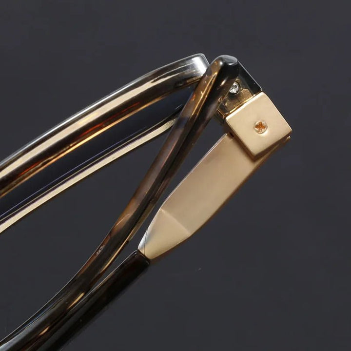 Beckett | Women's Geometric Sunglasses with Tortoiseshell Frame Detail