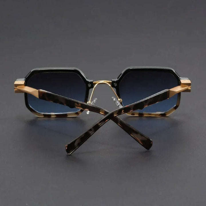 Beckett | Women's Geometric Sunglasses with Tortoiseshell Frame Detail