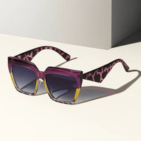 Marlowe | Women's Oversized Sunglasses with Cat Eye Frame Detail