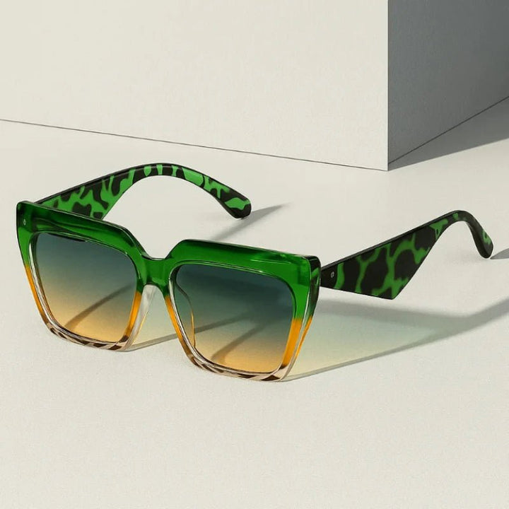Marlowe | Women's Oversized Sunglasses with Cat Eye Frame Detail