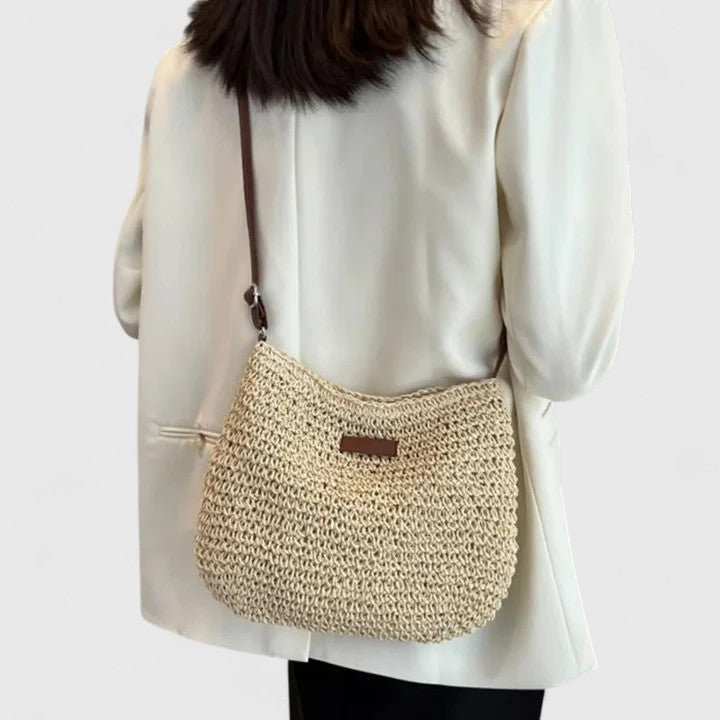Odalys | Women's Bag Woven Straw Slouchy Shoulder Tote