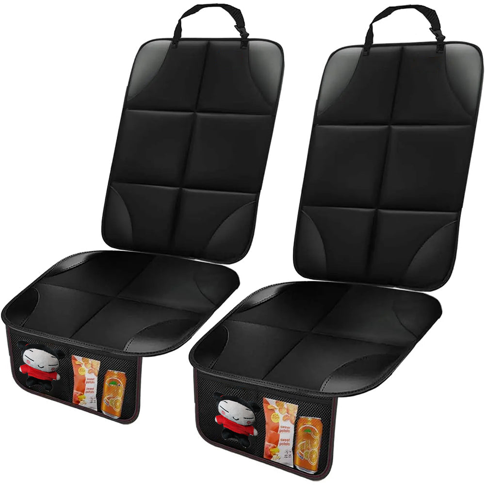 Waterproof Car Seat Protector – Non-Slip Seat Protector with Thick Padding for Child Car Seats, 600D Fabric, 1 or 2 Pack